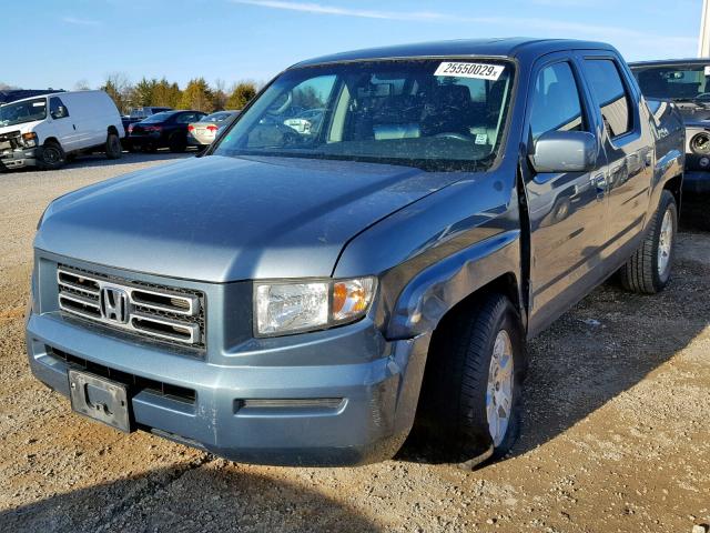 2HJYK16588H519726 - 2008 HONDA RIDGELINE GRAY photo 2