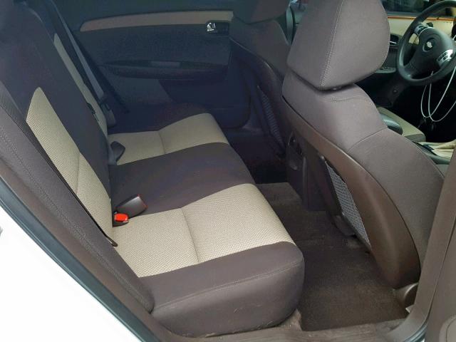 1G1ZC5EB3AF238163 - 2010 CHEVROLET MALIBU 1LT თეთრი ფოტო 6