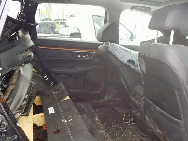 7FARW2H83JE010122 - 2018 HONDA CR-V EXL BLACK photo 6