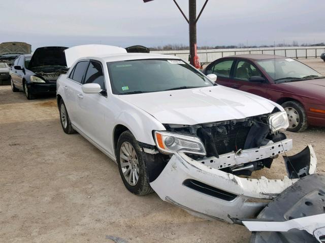 2C3CCAAGXCH188455 - 2012 CHRYSLER 300 WHITE photo 1