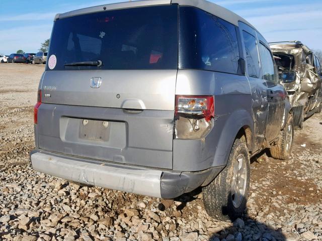 5J6YH18513L017582 - 2003 HONDA ELEMENT EX SILVER photo 4