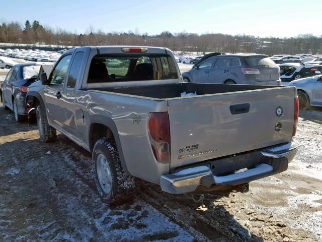 1GCDT196X48171268 - 2004 CHEVROLET COLORADO SILVER photo 3