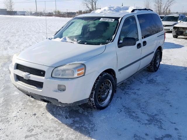 1GNDU23188D150214 - 2008 CHEVROLET UPLANDER L WHITE photo 2