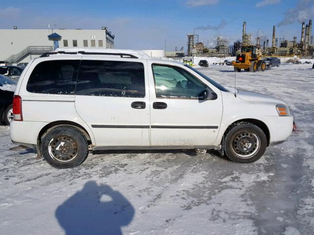 1GNDU23188D150214 - 2008 CHEVROLET UPLANDER L WHITE photo 9