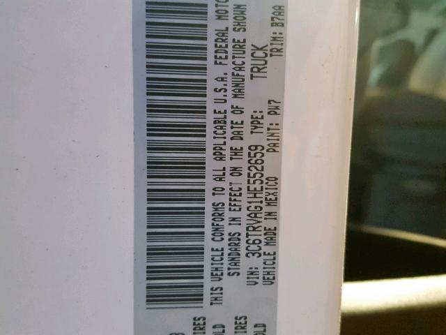 3C6TRVAG1HE552659 - 2017 RAM PROMASTER 白色 照片 10