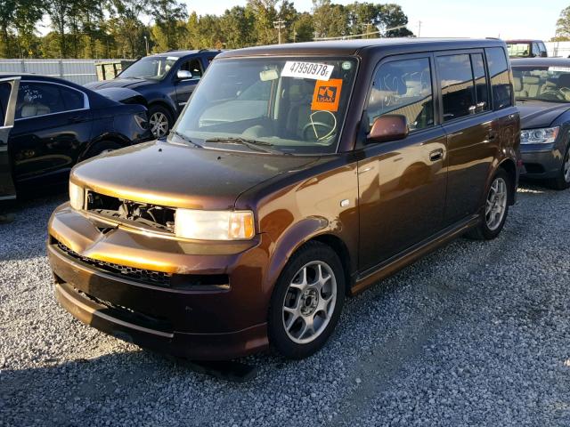 JTLKT324864120037 - 2006 TOYOTA SCION XB Қоңыр фото 2