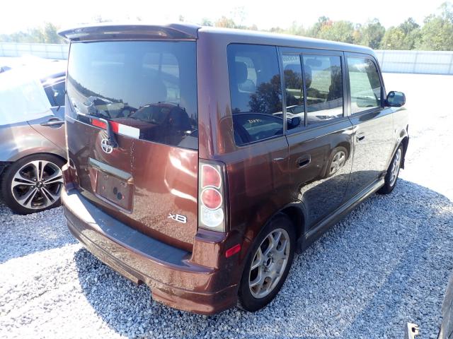 JTLKT324864120037 - 2006 TOYOTA SCION XB Қоңыр фото 4
