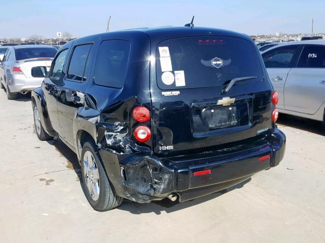 3GNBABDB3AS647863 - 2010 CHEVROLET HHR LT BLACK photo 3