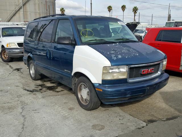 1GKDM19W7YB544616 - 2000 GMC SAFARI XT GREEN photo 1