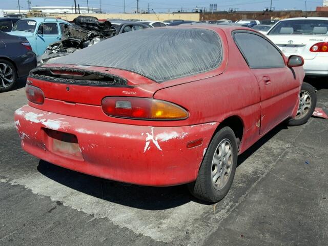 JM1EC4316P0228751 - 1993 MAZDA MX-3 RED photo 4