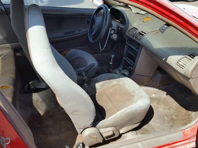 JM1EC4316P0228751 - 1993 MAZDA MX-3 RED photo 5