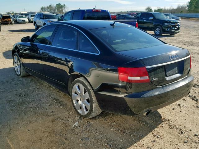 WAUDH74F27N090666 - 2007 AUDI A6 3.2 QUA BLACK photo 3