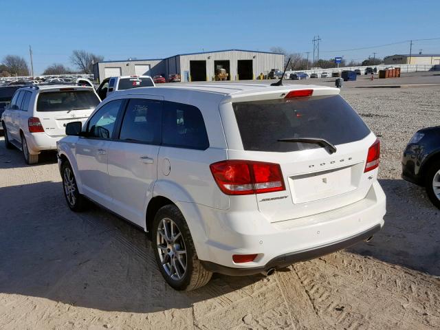 3C4PDCEG3GT182302 - 2016 DODGE JOURNEY R/ WHITE photo 3