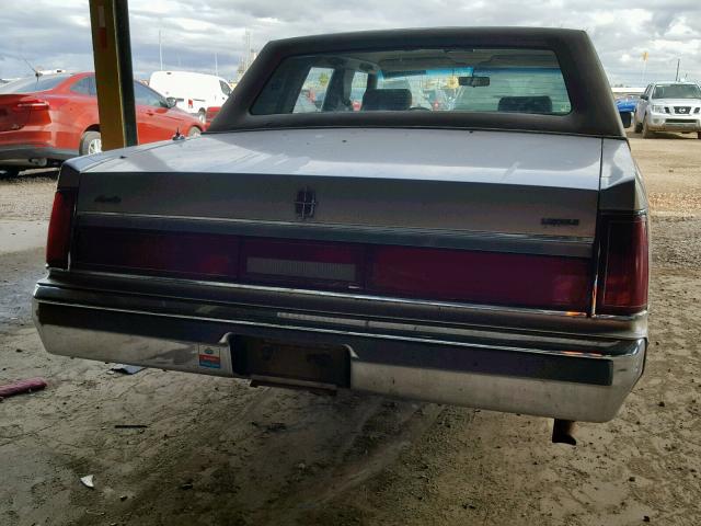 1LNBP96F0FY746894 - 1985 LINCOLN TOWN CAR GOLD photo 10