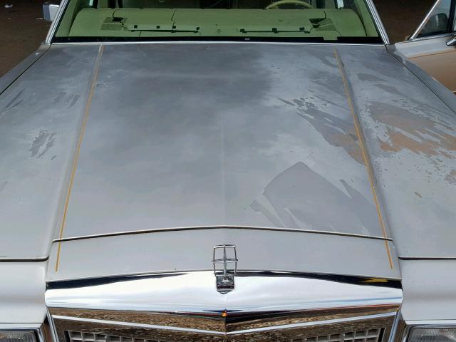 1LNBP96F0FY746894 - 1985 LINCOLN TOWN CAR GOLD photo 7