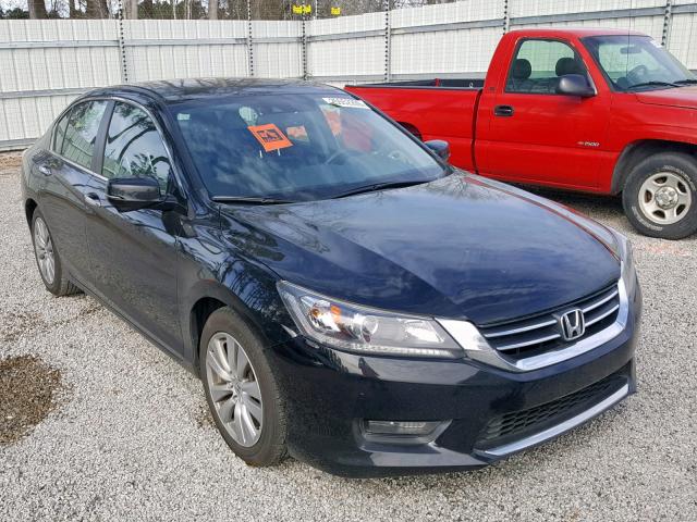 1HGCR2F84FA259591 - 2015 HONDA ACCORD EXL BLACK photo 1