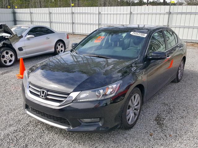 1HGCR2F84FA259591 - 2015 HONDA ACCORD EXL BLACK photo 2