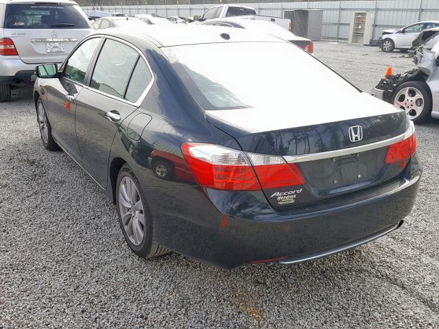 1HGCR2F84FA259591 - 2015 HONDA ACCORD EXL BLACK photo 3