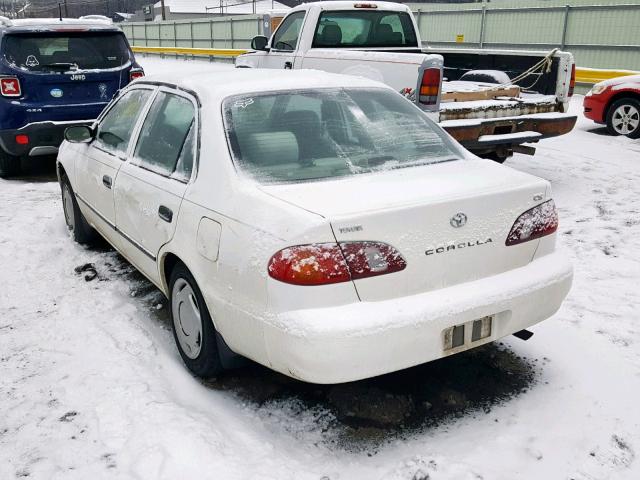 2T1BR18E6YC336418 - 2000 TOYOTA COROLLA VE WHITE photo 3