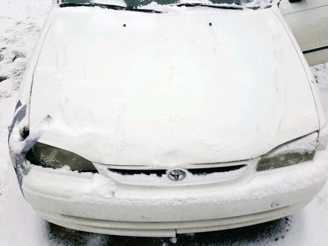 2T1BR18E6YC336418 - 2000 TOYOTA COROLLA VE WHITE photo 7