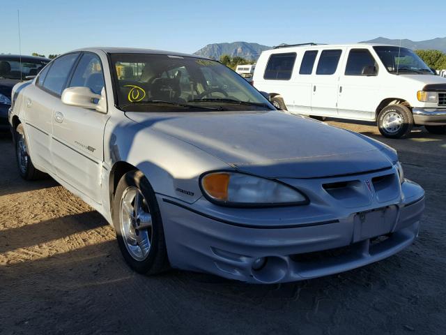 1G2NW52E9YC558888 - 2000 PONTIAC GRAND AM G GRAY photo 1