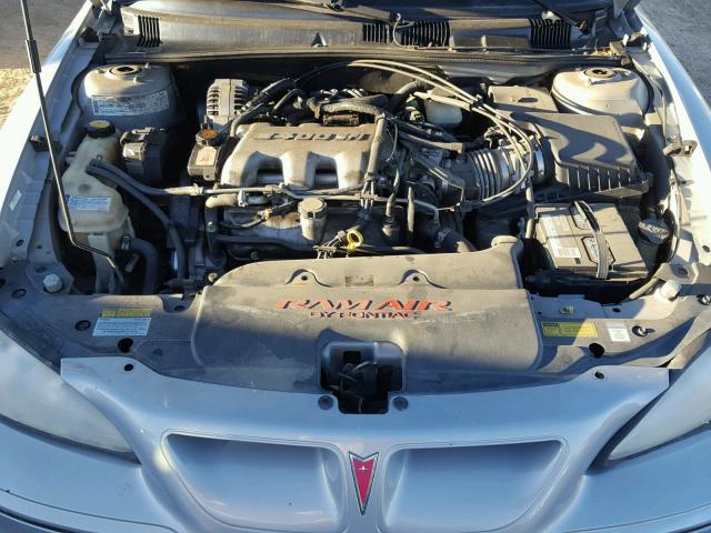 1G2NW52E9YC558888 - 2000 PONTIAC GRAND AM G GRAY photo 7