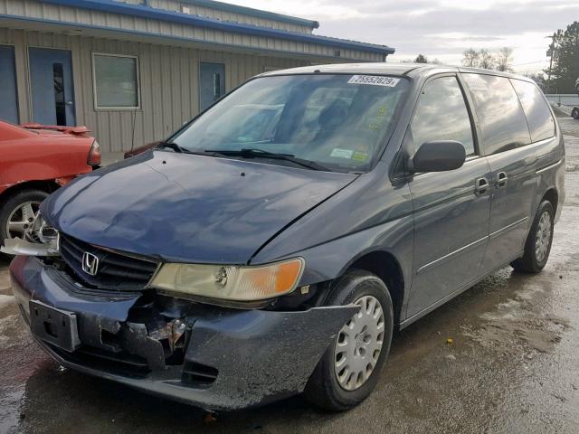 5FNRL18534B136568 - 2004 HONDA ODYSSEY LX GRAY photo 2