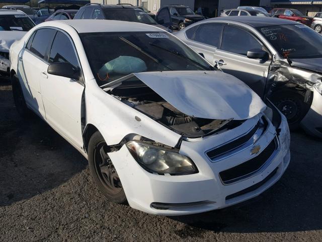 1G1ZG57B99F211921 - 2009 CHEVROLET MALIBU LS WHITE photo 1