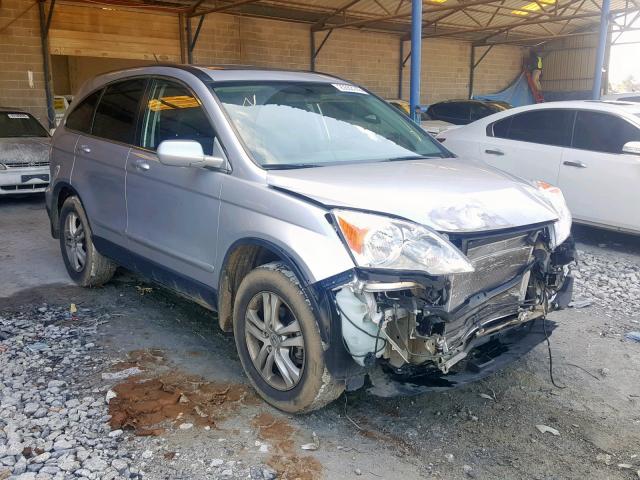 5J6RE3H73BL011212 - 2011 HONDA CR-V EXL SILVER photo 1