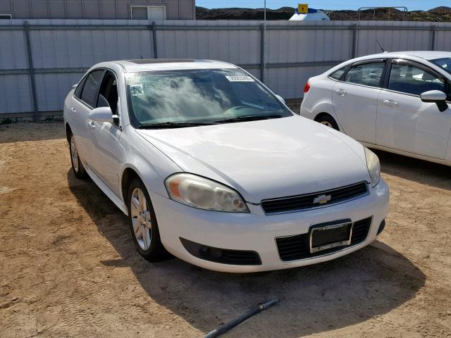 2G1WC57M891312617 - 2009 CHEVROLET IMPALA 2LT WHITE photo 1