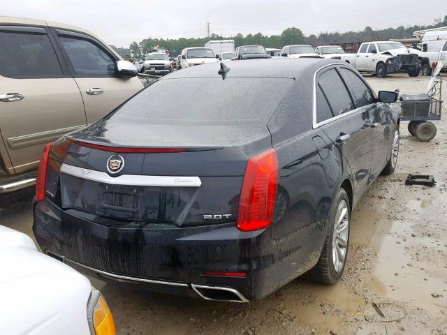 1G6AR5SX0E0111983 - 2014 CADILLAC CTS LUXURY BLACK photo 4