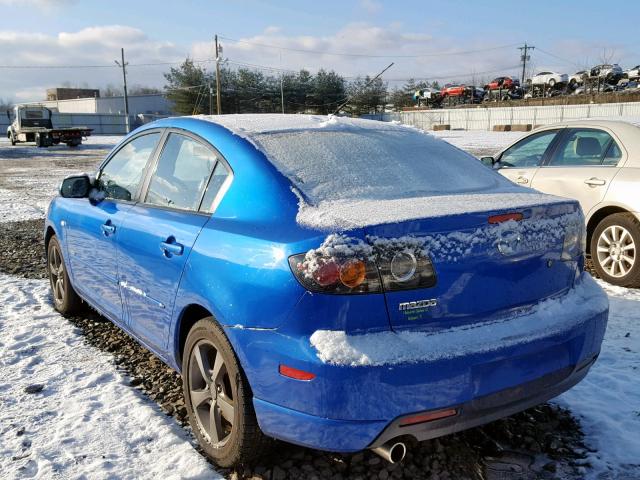 JM1BK324761408017 - 2006 MAZDA 3 S BLUE photo 3