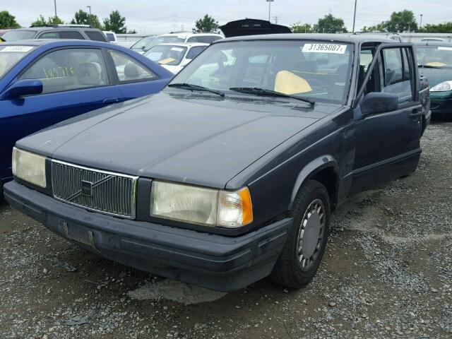 YV1JS8316R1173170 - 1994 VOLVO 940 CHARCOAL photo 2