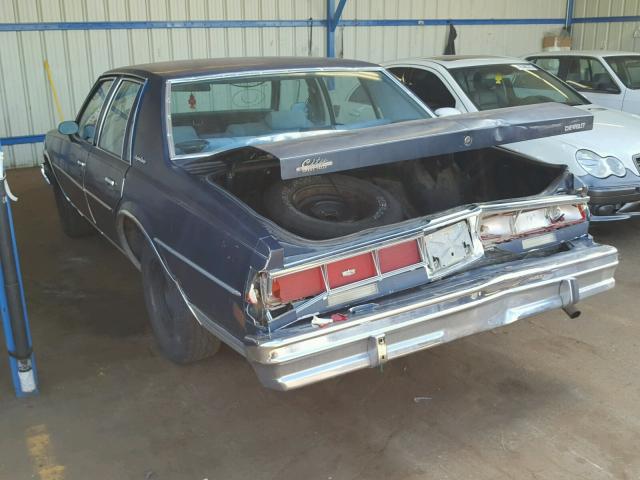 1N69L9C157088 - 1979 CHEVROLET CAPRICE CL BLUE photo 3