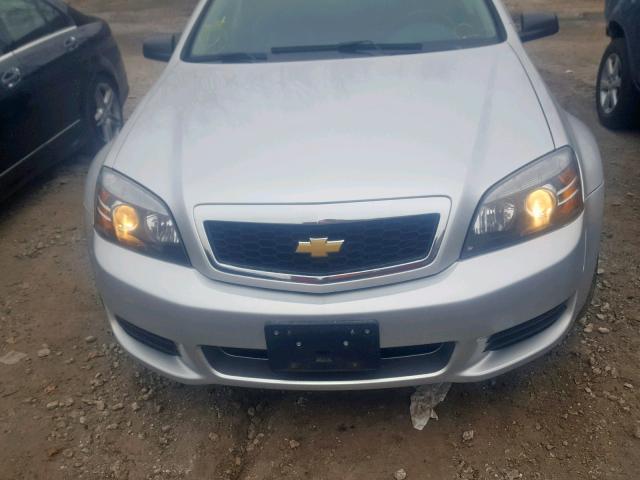 6G1MK5U35DL813024 - 2013 CHEVROLET CAPRICE PO SILVER photo 9