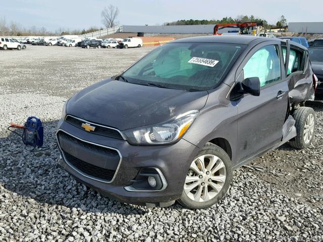 KL8CD6SA2GC576667 - 2016 CHEVROLET SPARK 1LT GRAY photo 2