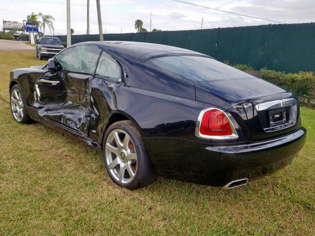 SCA665C54GUX86246 - 2016 ROLLS-ROYCE WRAITH BLACK photo 3