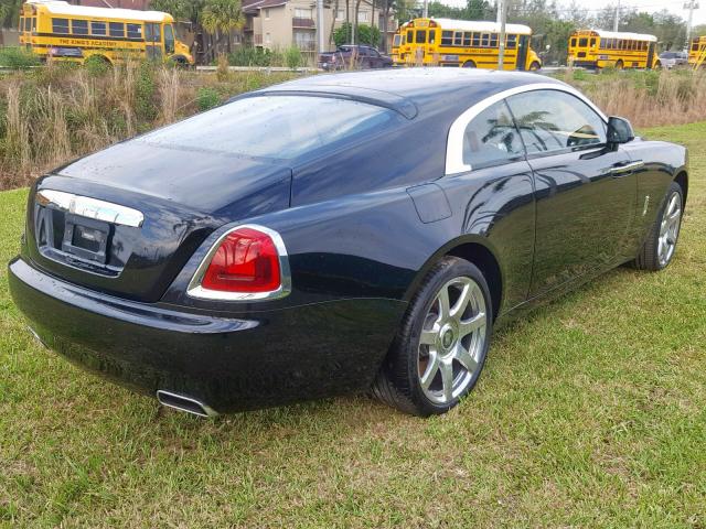 SCA665C54GUX86246 - 2016 ROLLS-ROYCE WRAITH BLACK photo 4