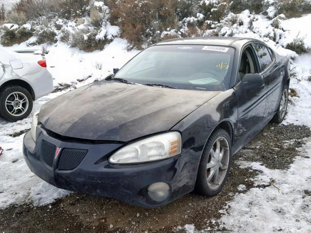 2G2WP522741206173 - 2004 PONTIAC GRAND PRIX BLACK photo 2