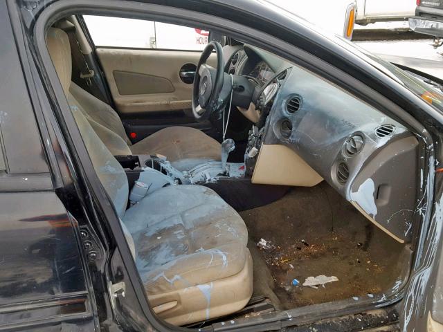 2G2WP522741206173 - 2004 PONTIAC GRAND PRIX BLACK photo 5
