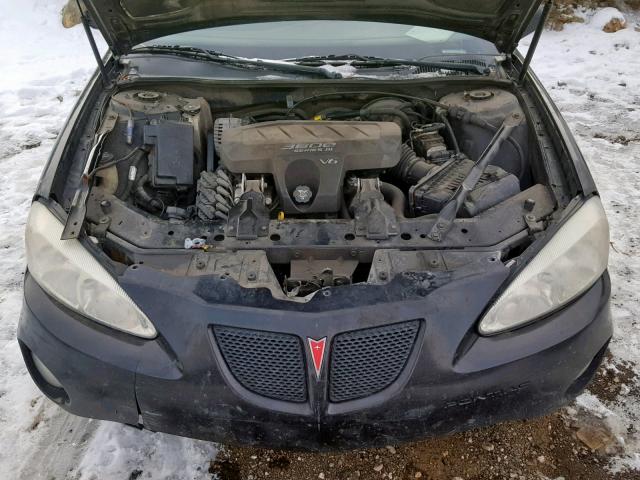 2G2WP522741206173 - 2004 PONTIAC GRAND PRIX BLACK photo 7