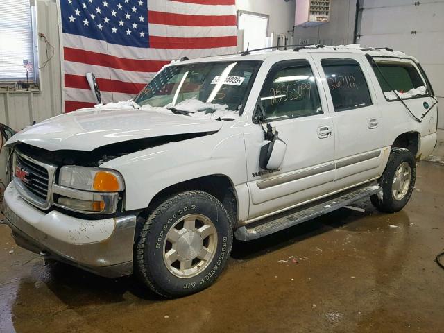 1GKFK16Z95J190905 - 2005 GMC YUKON XL K WHITE photo 2