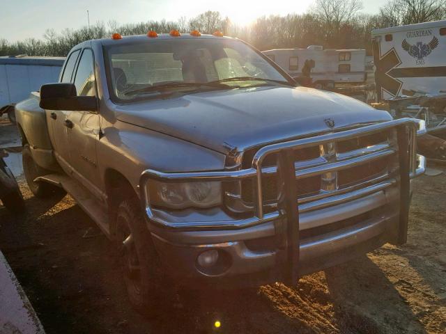 3D7MU48C63G795136 - 2003 DODGE RAM 3500 S SILVER photo 1