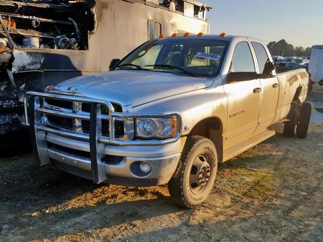 3D7MU48C63G795136 - 2003 DODGE RAM 3500 S SILVER photo 2