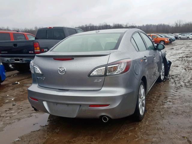 JM1BL1S5XA1169856 - 2010 MAZDA 3 S SILVER photo 4