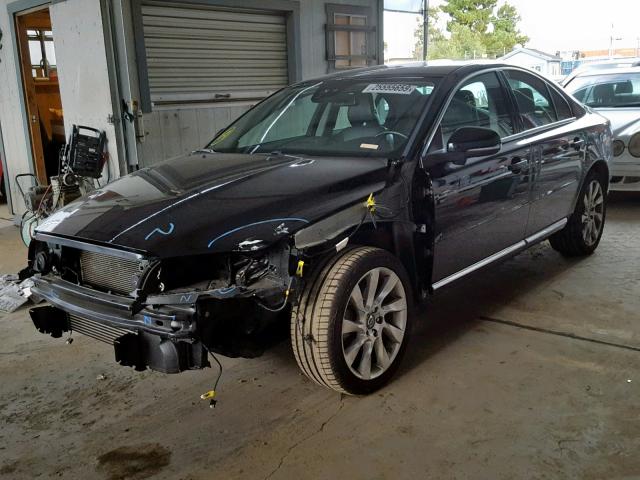 YV1902AH8C1162846 - 2012 VOLVO S80 T6 BLACK photo 2