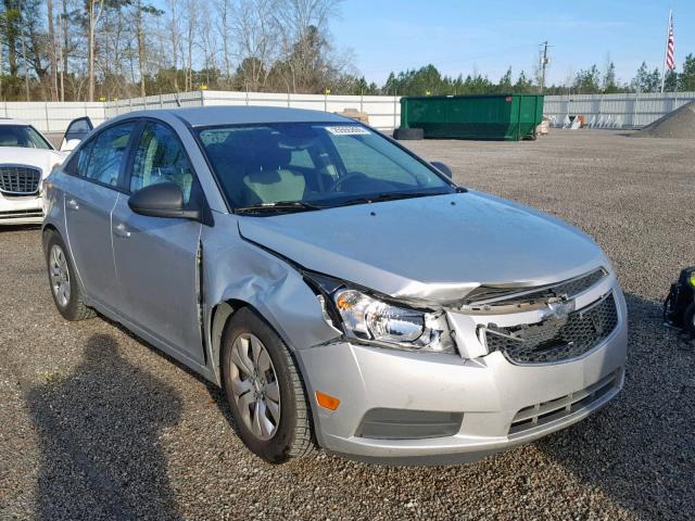 1G1PA5SH7D7244682 - 2013 CHEVROLET CRUZE LS SILVER photo 1