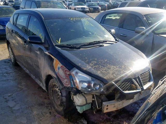 5Y2SP67859Z455020 - 2009 PONTIAC VIBE BLACK photo 1