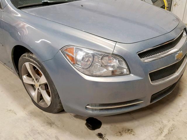 1G1ZJ57B49F163987 - 2009 CHEVROLET MALIBU 2LT BLUE photo 9