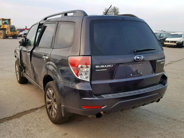 JF2SHAEC8CH463196 - 2012 SUBARU FORESTER L GRAY photo 3